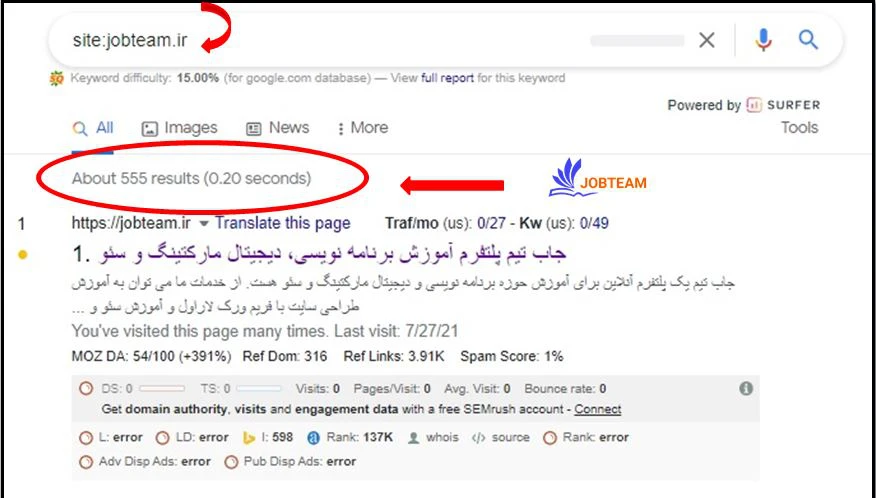 ایندکس صفحات و چگونگی تشخیص ایندکس سایت در گوگل ایندکس صفحات و چگونگی تشخیص ایندکس سایت در گوگل