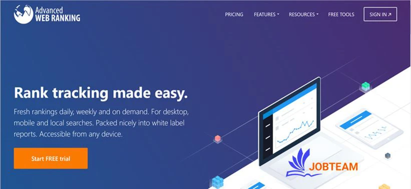 ابزار تحقیق کلمات کلیدی سئو Advance Web Ranking ابزار تحقیق کلمات کلیدی سئو Advance Web Ranking