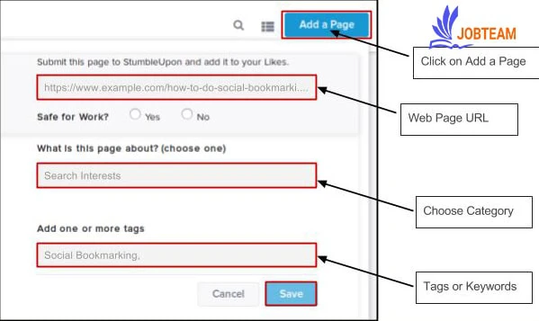 social bookmark و چگونه از سایت های social Bookmarking استفاده کنیم StumbleUpon social bookmark و چگونه از سایت های social Bookmarking استفاده کنیم StumbleUpon