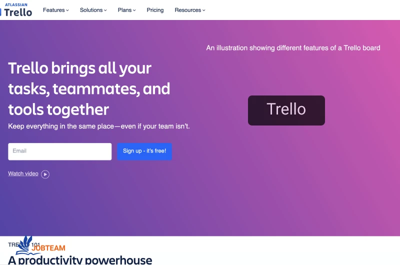 ابزار های مدیریت پروژه Trello