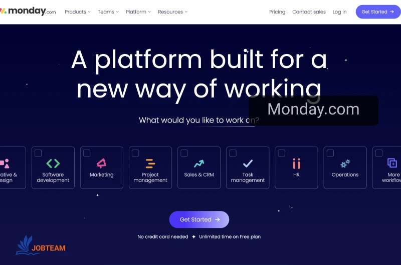 بهترین نرم افزار مدیریت پروژه Monday.com