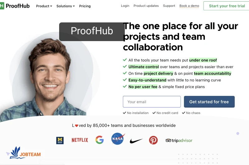 ابزارهای مدیریت پروژه با ProofHub