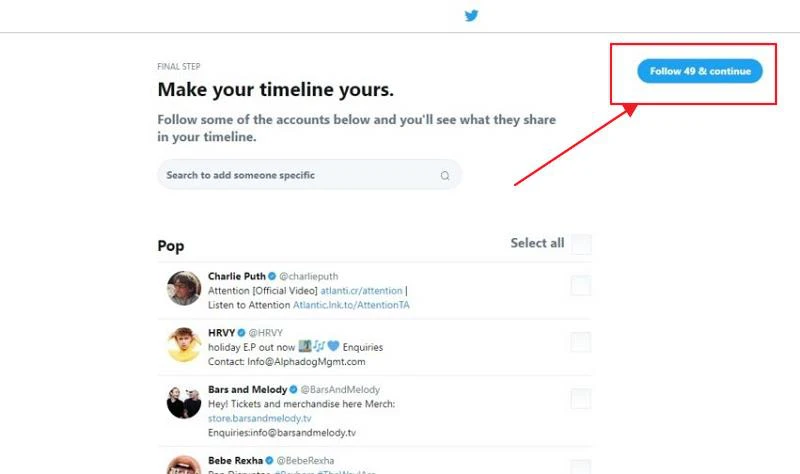 افراد مشهور در توییتر