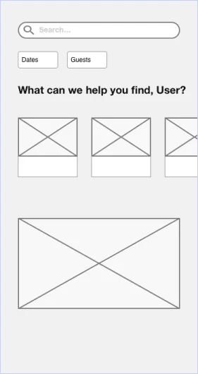 وایرفریم اپلیکیشن airbnb (4) وایرفریم اپلیکیشن airbnb (4)