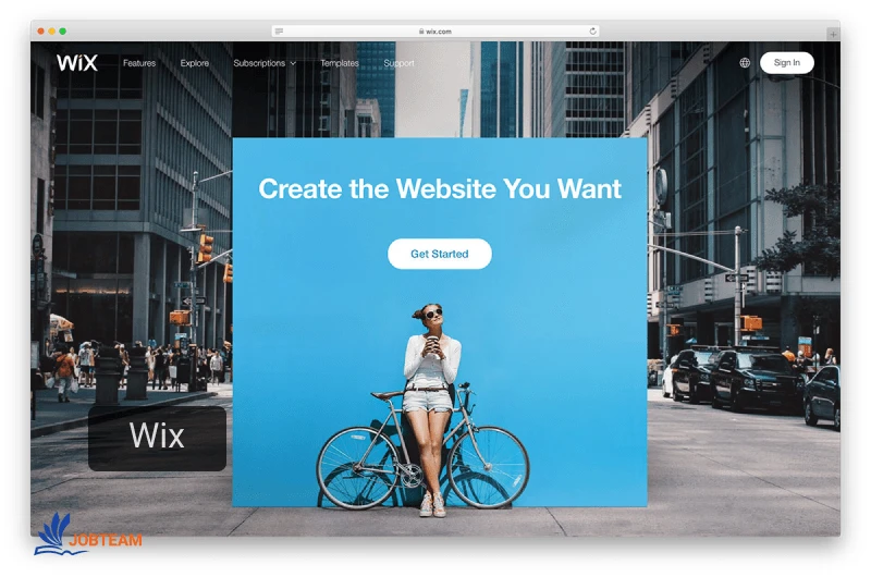 Wix Wix سایت ساز جایگزین وردپرس