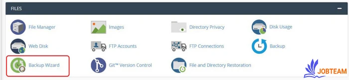 آموزش بکاپ گیری در وردپرس از طریق ویزارد سی پنل آموزش بکاپ گیری در وردپرس از طریق ویزارد سی پنل