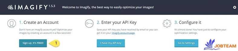 نصب و راه اندازی افزونه Imagify