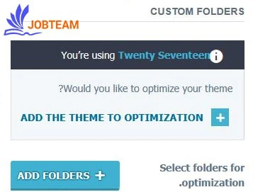 فولدر سفارشی افزونه Imagify