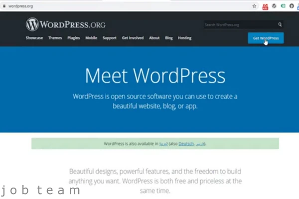 آموزش نصب وردپرس در دایرکت ادمین : دانلود وردپرس