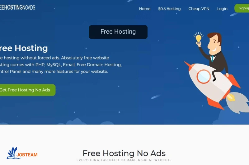 Free Hosting Free Hosting برای میزبانی وردپرس رایگان
