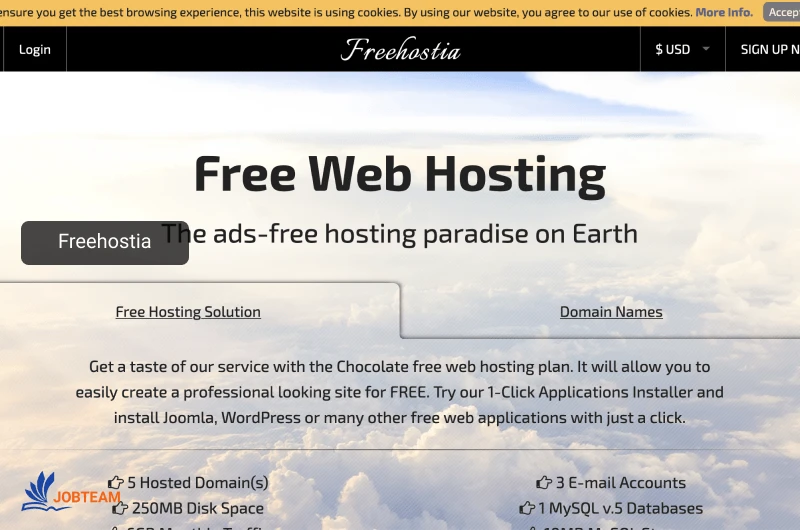 Freehostia Freehostia هاست رایگان وردپرس بدون تبلیغات